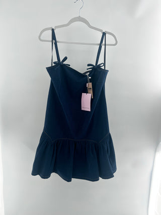 Avec les filles denim mini dress, M