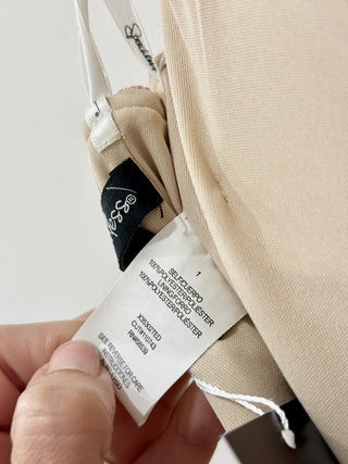 NWT Speechless Embroidered Floral Strapless Long Mermaid Dress Coral/Red 1 / S