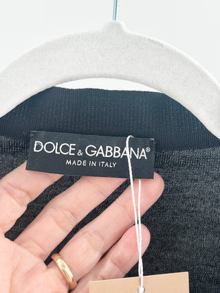 Dolce and Gabbana open cardigan light wool, S
