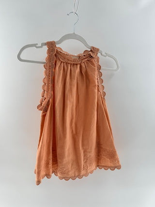 Ulla Johnson scallop hem cotton sleeveless top, 4