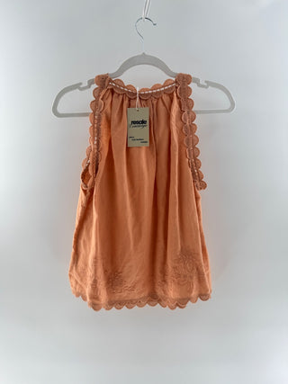 Ulla Johnson scallop hem cotton sleeveless top, 4