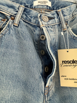 Moussy Vintage cuff jeans, 26