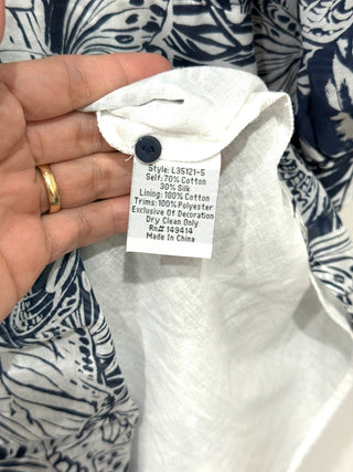 Johny Was casual floral print tunic dress, L