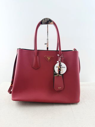 Prada leather safiano cuir bag