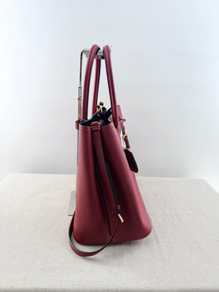 Prada leather safiano cuir bag