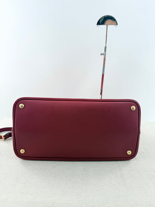 Prada leather safiano cuir bag