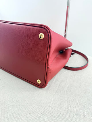 Prada leather safiano cuir bag