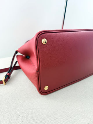 Prada leather safiano cuir bag