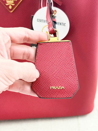 Prada leather safiano cuir bag