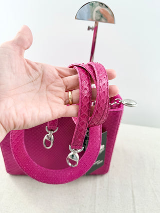 Dior python lady dior bag