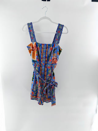 Farm Rio floral romper, S