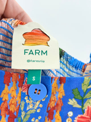 Farm Rio floral romper, S