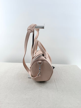 Alexander Wang blush pink leather bag with silver studs