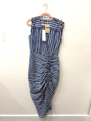 Veronica Beard teagan striped midi dress, 2