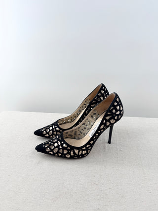 Jimmy Choo suede high heel pumps, 36,5