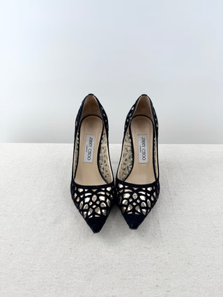 Jimmy Choo suede high heel pumps, 36,5