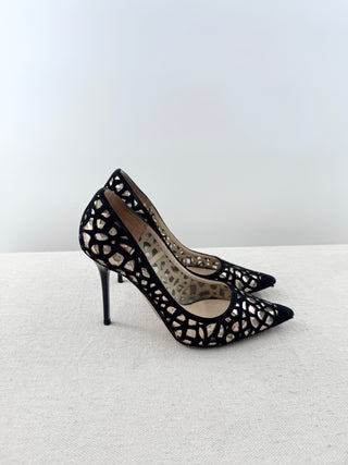 Jimmy Choo suede high heel pumps, 36,5