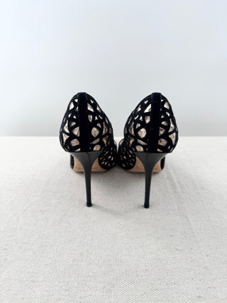Jimmy Choo suede high heel pumps, 36,5