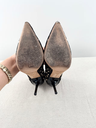 Jimmy Choo suede high heel pumps, 36,5