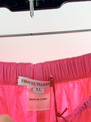 Frances Valentine matching pajama set top and pants, XL