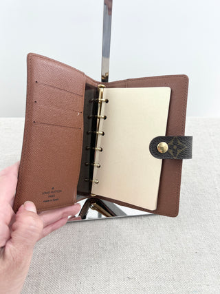 Louis Vuitton monogram small agenda