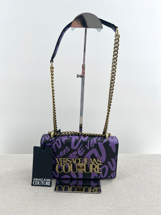 Versace jeans couture logo shoulder bag