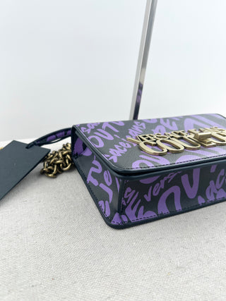 Versace jeans couture logo shoulder bag