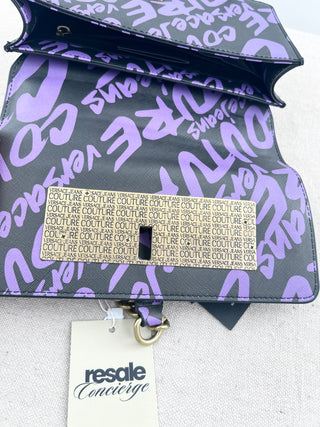 Versace jeans couture logo shoulder bag