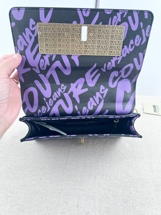 Versace jeans couture logo shoulder bag