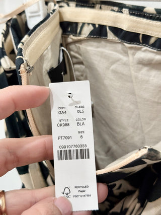 NWT J. Crew Collection Strapless Bow-Back Maxi Dress Black/Cream Women's Size 6