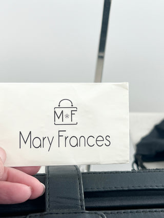 Mary Frances shoulder embellished bag with chain