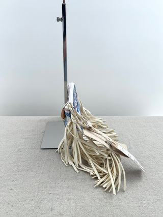 En Shalla small fringe pochette bag