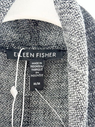 Eileen Fisher Textured Knit Cardigan and Matching Pants, Top M/ Bottom M
