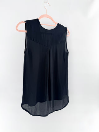 Vince 100% silk sleeveless top, XS