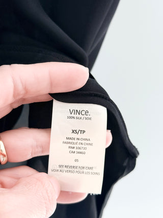 Vince 100% silk sleeveless top, XS