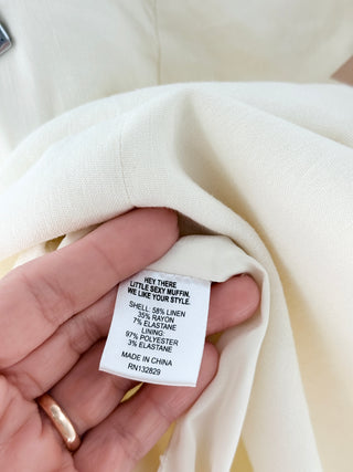 LPA linen maxi skirt pencil, XXS