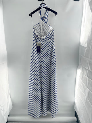 Ralph Lauren purple label striped casual jumpsuit dress, 6