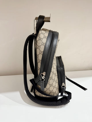 Gucci supreme canvas backpack