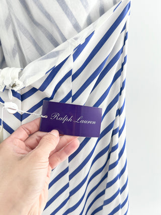 Ralph Lauren purple label striped casual jumpsuit dress, 6