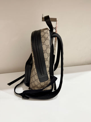 Gucci supreme canvas backpack