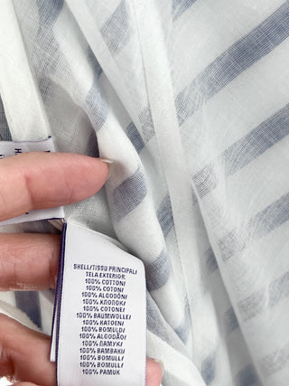 Ralph Lauren purple label striped casual jumpsuit dress, 6