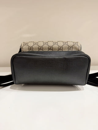 Gucci supreme canvas backpack