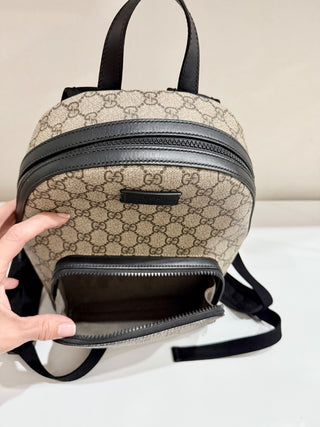 Gucci supreme canvas backpack