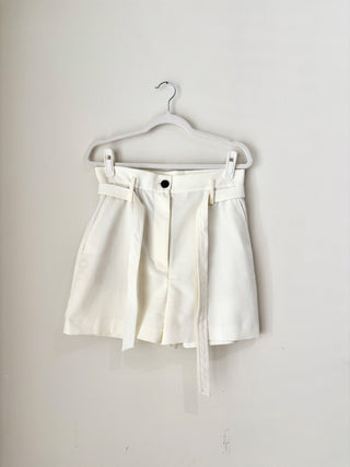 Philip Lim off white shorts, 0