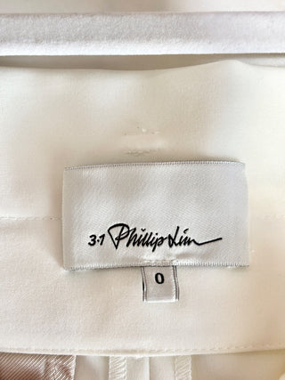 Philip Lim off white shorts, 0
