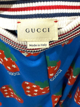 Gucci matching set: zip up sweatshirt and crop pants, 12 y old girl