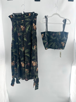 Mia de dios Tube top with matching pants, L