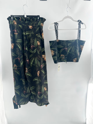 Mia de dios Tube top with matching pants, L