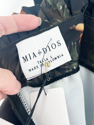 Mia de dios Tube top with matching pants, L