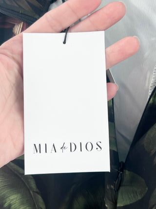 Mia de dios Tube top with matching pants, L